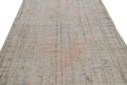 Distressed Vintage rug, 7x10 Oushak Rug ,Turkish rug ,Faded rug, Wool rug, Antique rug,Unique rug,Muted rug,Living room rug,Turkey rug, 7761