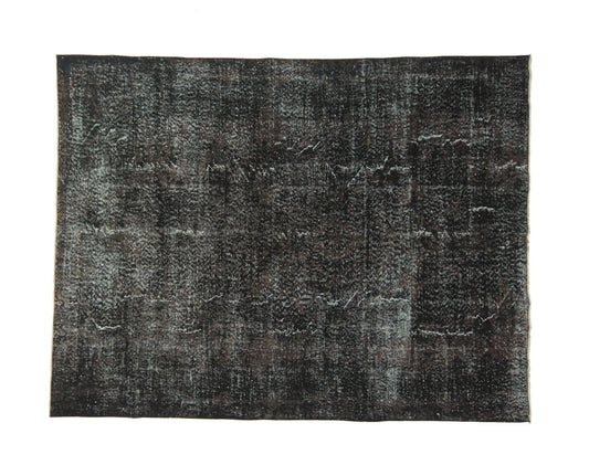 6x8 Black Overdye Vintage Rug, Turkish Rug Black ,Unique Rug, Anatolia Rug,Distressed Rug, Minimalist Rug, Carpet rug, Bedroom rug, 3168