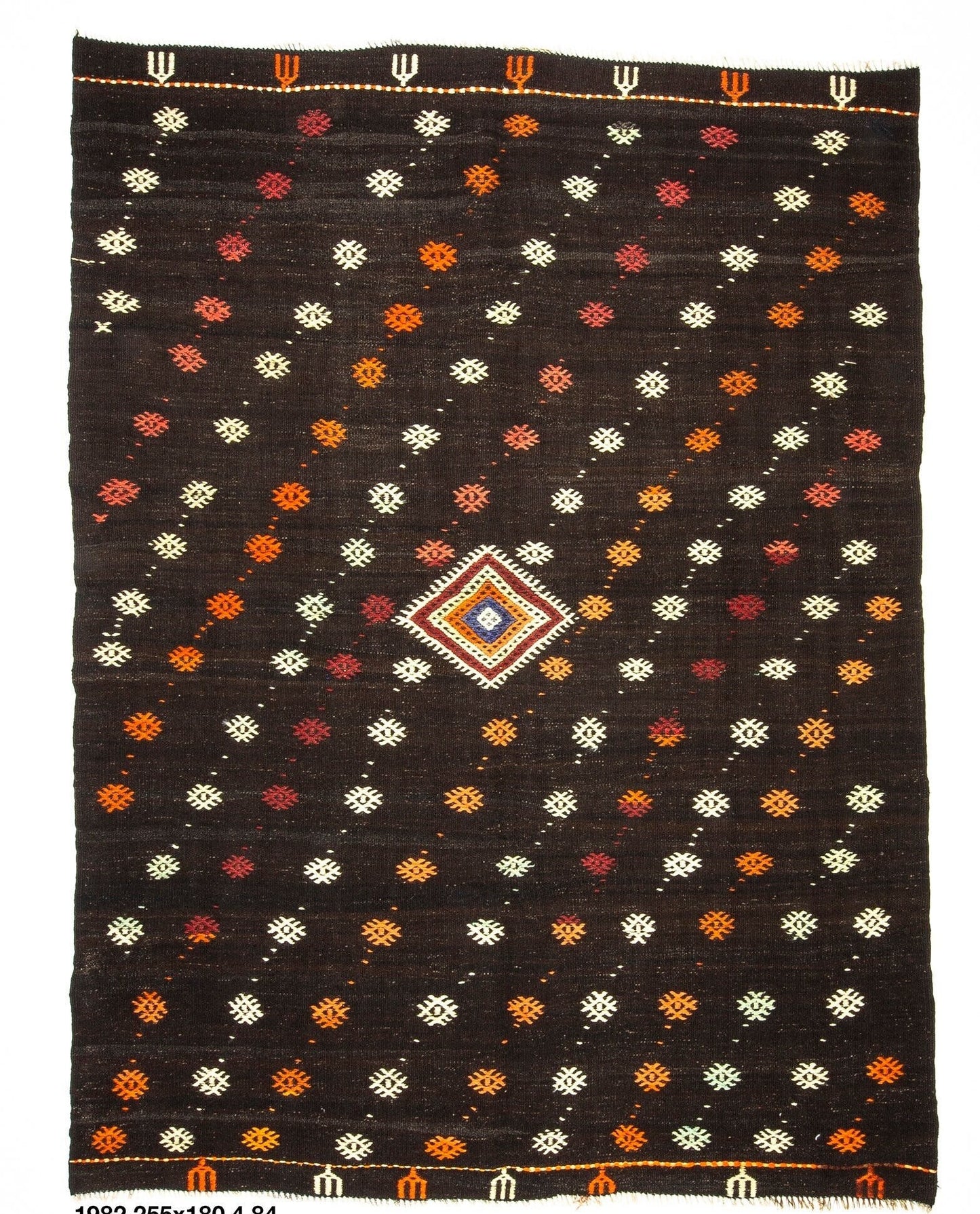 Turkish Kilim Rug 6x8, Vintage Unique Kilim Rug, Handmade Eclectic Kilim Rug, Area Kilim Rug, Bohemian Rug, Bedroom Rug, Rug Kilim, 1982