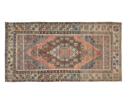 4x8 Area Rug, Turkish Vintage Oushak Rug, Handmade Rug, Bohemian Rug, Unique Rug Turkey, Authentic Decor, Ethnic Rug, 8592