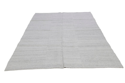 Turkish Kilim Rug, Vintage Kilim 6x8, Area Muted Kilim Rug, Handmade Unique Kilim Rug, Coastal Decor, Bedroom Rug, Neutral Rug, 7046