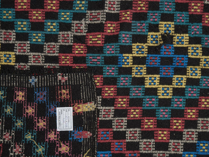 Area Kilim Rug, Turkish Vintage Antique Kilim Rug, Handmade Faded Kilim Rug, Bedroom Rug, Goat Hair Rug, Neutral Rug, Kilim Rug 5x10, 12564