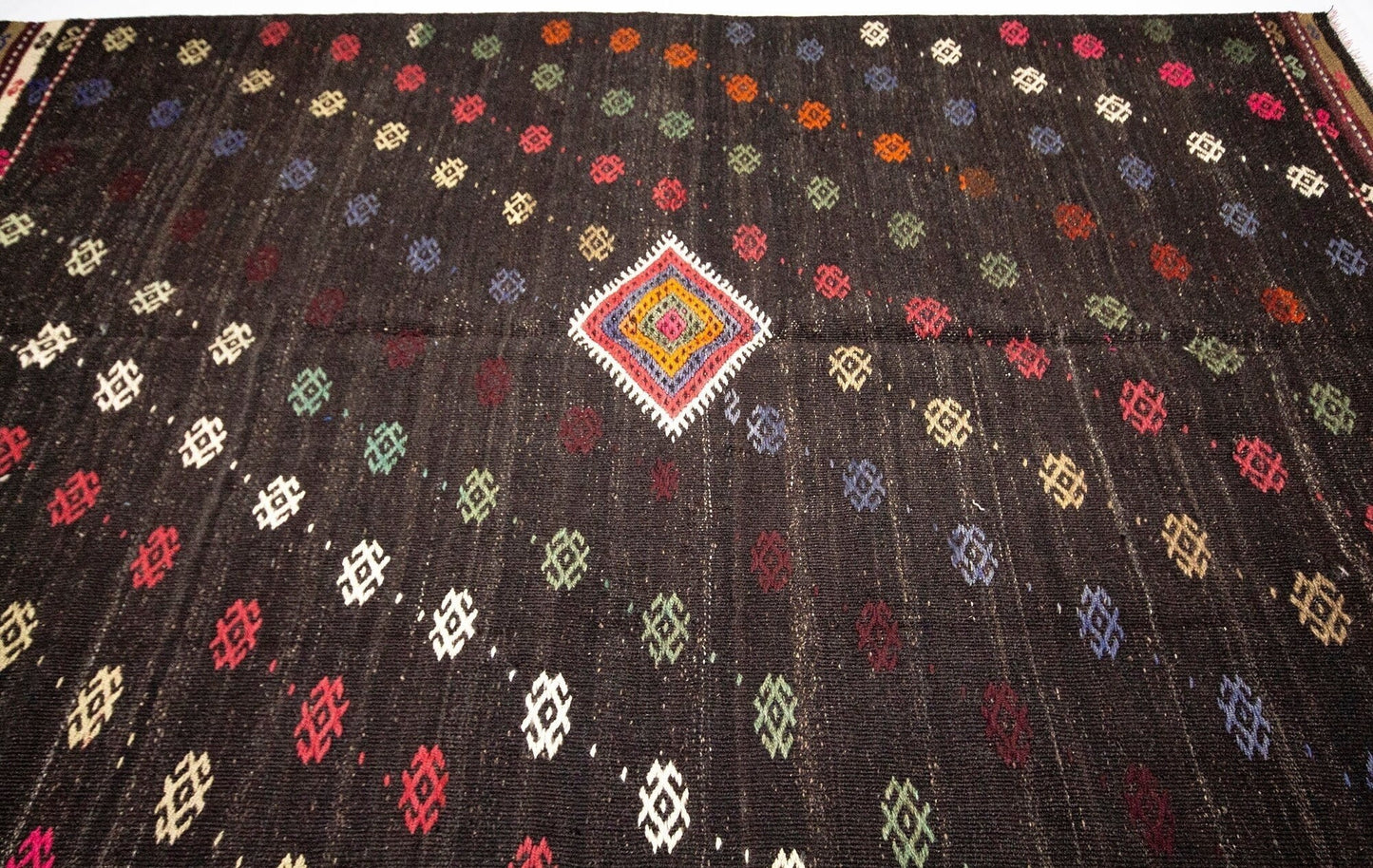 6x9 Vintage Turkish Kilim Rug, Flat Weave Rug, Neutral Rug, Unique Rug, Organic Rug, Anatolia Rug, Bedroom Rug, Rug Kilim, 1983