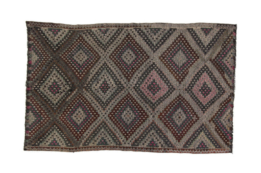 Kilim Rug 6X9, Rug Kilim, Vintage Turkish Kilim Rug, Living Room Rug, Home Decor, Handmade Faded Kilim Rug, Bohemian Rug, Area Kilim, 3210