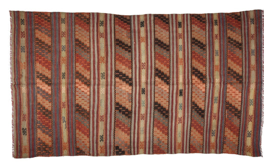 Kilim Rug, Vintage Kilim Rug, Area Kilim Rug, 6x9 Kilim Rug, Handmade Kilim Rug, Wool Rug, Unique Rug, Eclectic Rug, Boho Rug, 2535