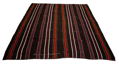 6x8 Kilim Rug, Vintage Turkish Kilim Rug, Eclectic Decor, Handmade Kilim Rug, Area Kilim Rug, Bohemian Rug, Bedroom Rug, Kid Room Rug, 4019