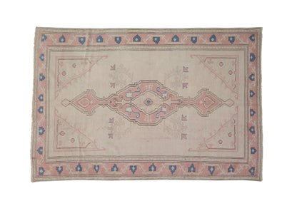 Handmade Oushak Rug, Neutral Turkish Rug, Vintage Rug, Area rug, Anatolia rug, Rug 6x9, Living room rug, Boho decor, Turkey rug, 7304