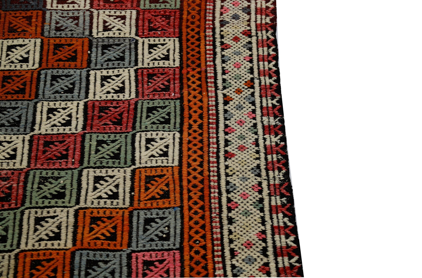 5x7 Area Kilim Rug, Handmade Kilim Rug, Vintage Kilim Rug, Turkish Kilim Rug, Farmhouse Decor, Country Decor, Living Room Rug, 2875