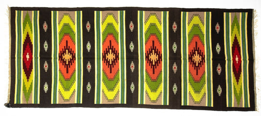 Green Kilim Rug, Turkish Kilim Rug, Handmade Faded Kilim Rug, Rug Kilim 6x10, Vintage Kilim Rug, Rustic Rug, One of a Kind Rug, 2968