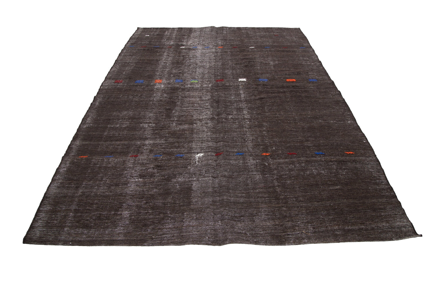 Neutral Kilim Rug, 7x10 Vintage Turkish kilim rug, Organic rug, Flat weave rug, Natural rug,Living room rug, 7x11 Area rug,Kilim, 7169
