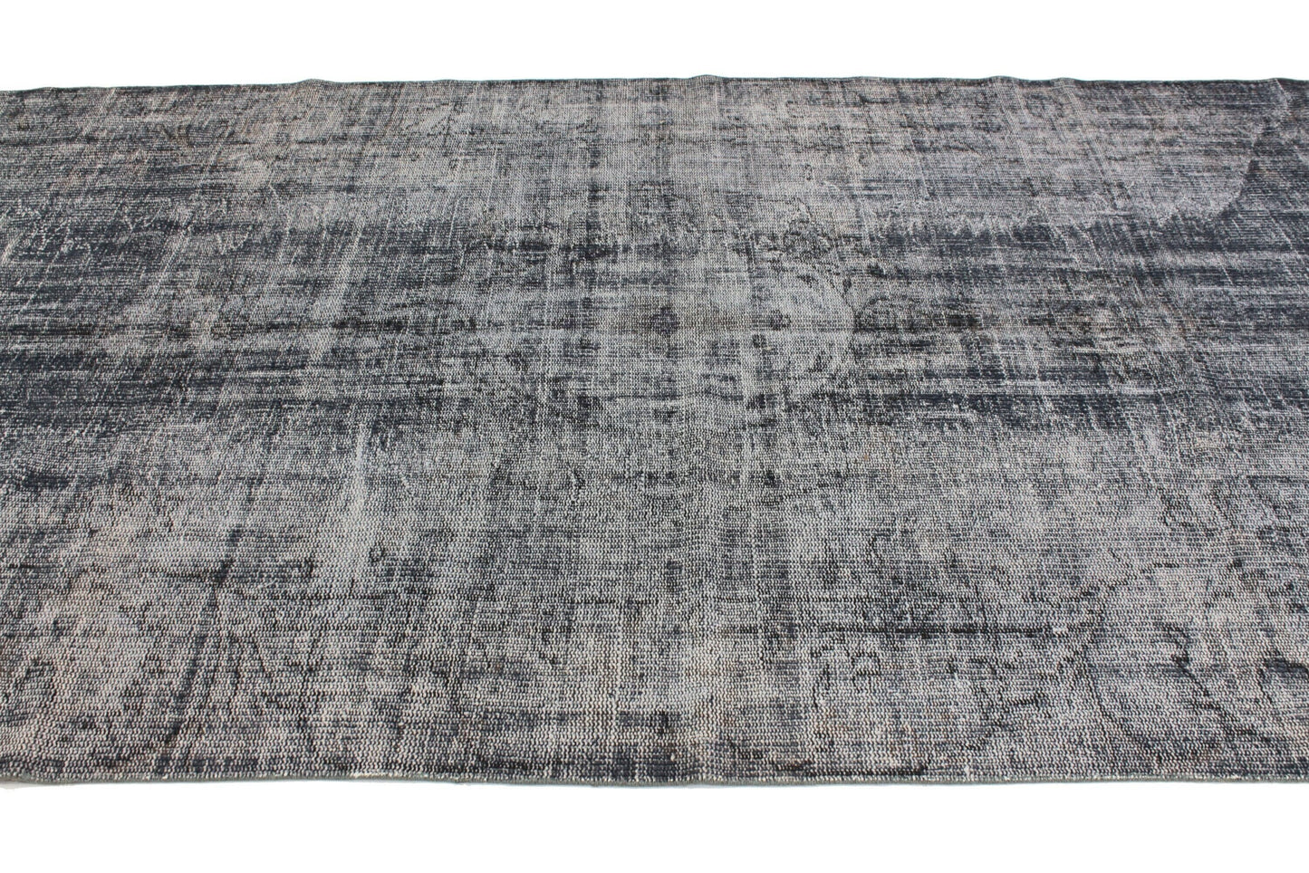 Black Worn Turkish Rug, Vintage Rug 5x8, Distressed Rug, Area Carpet Rug, Handmade, Home Decor,Wool Rug Made in Turkey, 3332