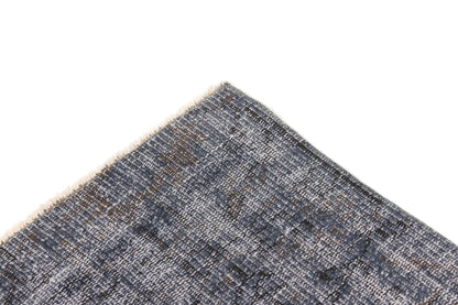 Black Worn Turkish Rug, Vintage Rug 5x8, Distressed Rug, Area Carpet Rug, Handmade, Home Decor,Wool Rug Made in Turkey, 3332