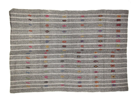 Turkish Kilim 6x9, Vintage Kilim Rug, Area Kilim Rug, Kilim Rug, Handmade Rug, Rug Kilim 6x9, Kilim Rug, Gray Rug, Living Room Rug, 4754