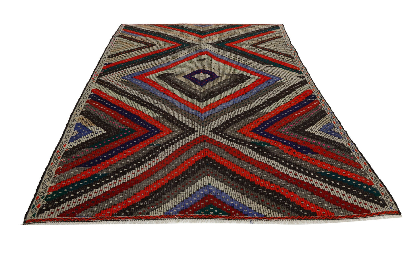 Kilim Rug 7x11 ,Turkish Rug, Vintage Kilim Rug, Turkish Kilim, Kilim Rug ,Handmade Rug, Area Rug ,Contemporary, Kilim Rug ,Anatolia Rug,8074