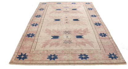 5x7 Carpet Turkish Rug, Oushak Rug, Vintage Rug, Handmade rug, Unique Rug, Farmhouse Decor ,One of a kind, Living room Rug,6231