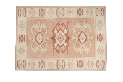 5x8 Area Rug, Oushak Vintage Turkish Rug, Bohemian rug,Handmade rug, Wool Rug ,Carpet Rug, Bedroom Rug, Nursery Rug, 4299