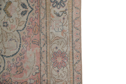 Small Oushak rug, Faded Floral rug, Turkish rug 3x6, Vintage Small rug, Bedroom rug, Kitchen rug, Nursery rug, Handmade rug, 7495