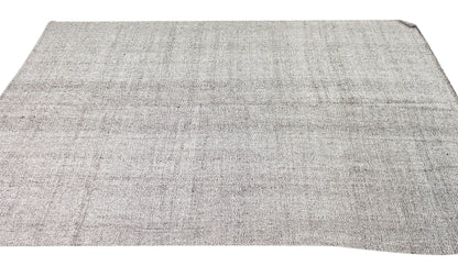 Plaid Gray Modern Vintage Rug, 6x8 Turkish Neutral Rug,KİLİM RUG CONTEMPORARY,Living room rug,One of a kind,Luxury,Floor rug,4762