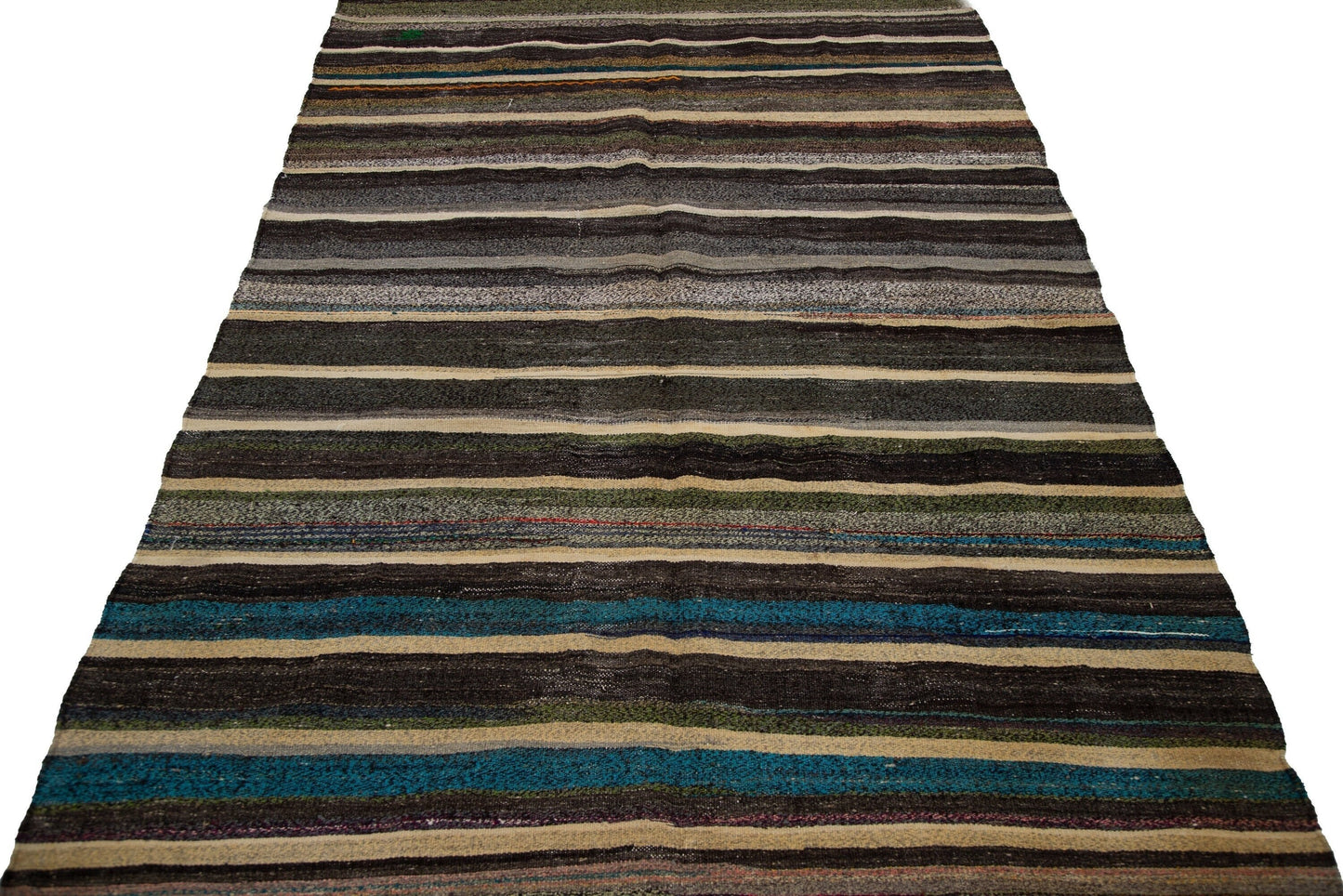 Goat hair Vintage Turkish Kilim rug 6x9, Unique Hard coal Handmade Area rug, Boho Rag Rug, Turkey rug, Fine rug, Kilim rug rag, 7762