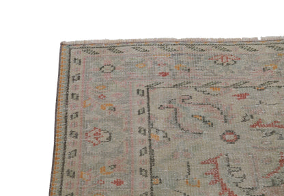 Washed out Vintage rug, Turkish Oushak Vintage rug, Carpet rug, Area rug 6x9, Anatolia rug, Beige rug, Unique rug, Bohemian Rug, 7092