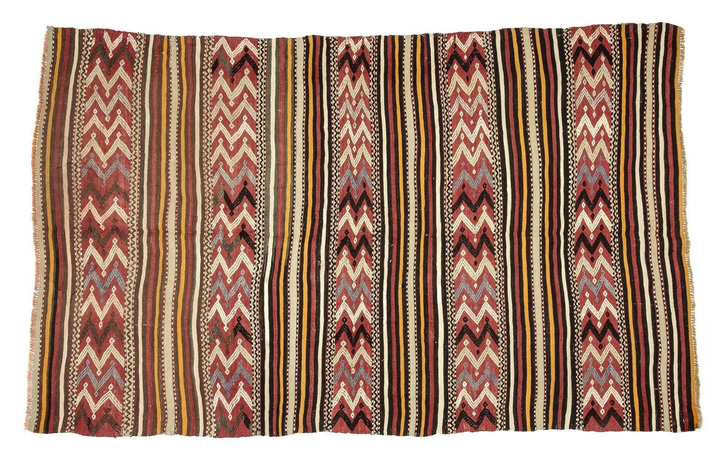 Vintage Kilim Rug, Faded Rug, Turkish Rug Kilim 5x8, Anatolia rug, Unique rug, Tribal rug,Rustic rug,Living room rug,One of a kind rug,2540