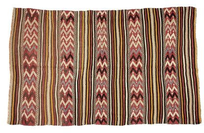 Vintage Kilim Rug, Faded Rug, Turkish Rug Kilim 5x8, Anatolia rug, Unique rug, Tribal rug,Rustic rug,Living room rug,One of a kind rug,2540