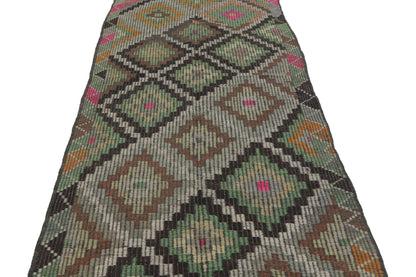 Long Wide Kilim rug,Handmade Decorative Wool Runner Kilim Rug 6x10 ,Entryway One of a kind Vintage Turkish Kilim rug,Anatolia rug,8118
