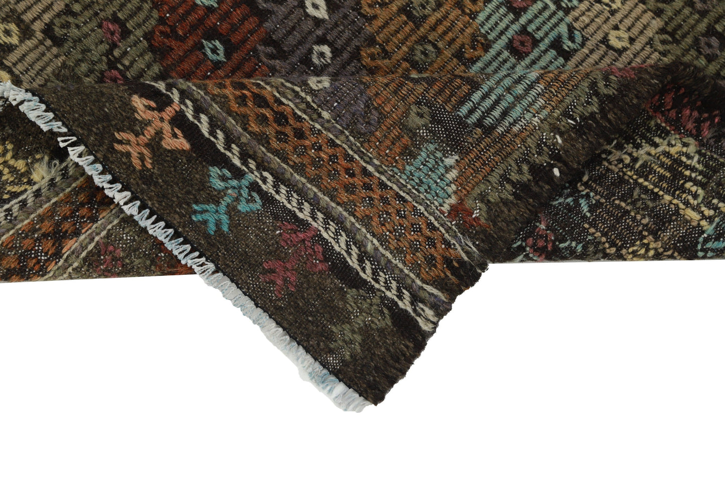 Kilim rug Terracotta, Turkish Kilim rug Eclectic ,One of a kind Vintage Kilim Rug ,Handmade Kilim Rug, Area Rug 7x9, KiLİM RUG 7x9, 8179