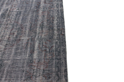 Rug,5x8 Turkish Vintage Area Rug, Gray Carpet Rug, Handmade Rug, Southwestern Oushak Rug, Living Room, 3328