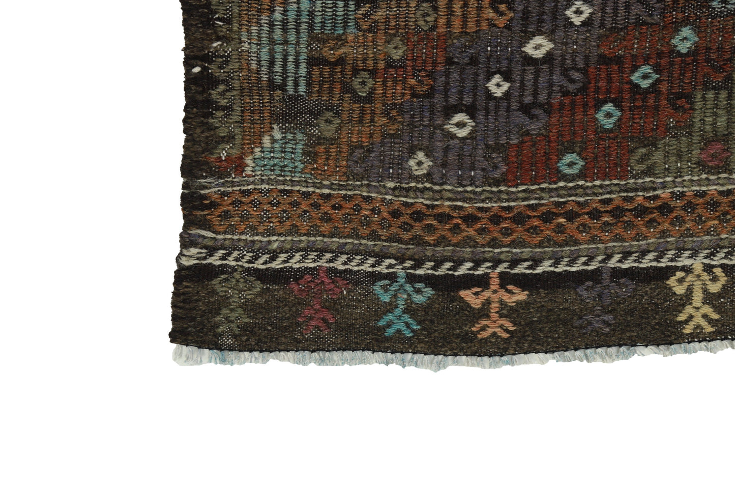 Kilim rug Terracotta, Turkish Kilim rug Eclectic ,One of a kind Vintage Kilim Rug ,Handmade Kilim Rug, Area Rug 7x9, KiLİM RUG 7x9, 8179