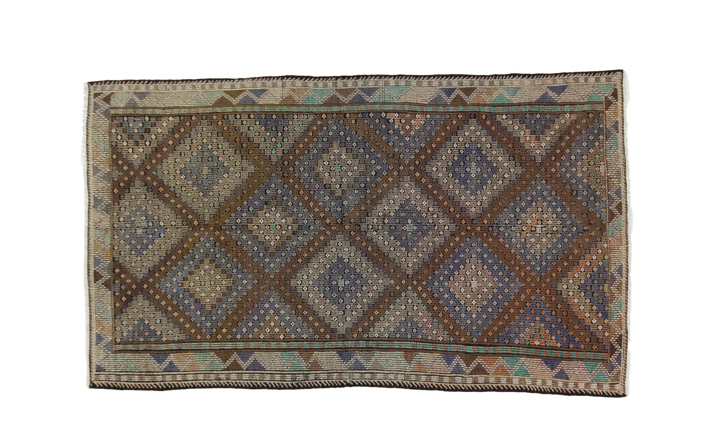 6x9 Kilim rug, Faded rug, Muted rug, Vintage rug, Turkish rug, TURKİSH VİNTAGE KİLİM, Rug for Living room, Handmade, One of a kind ,8186