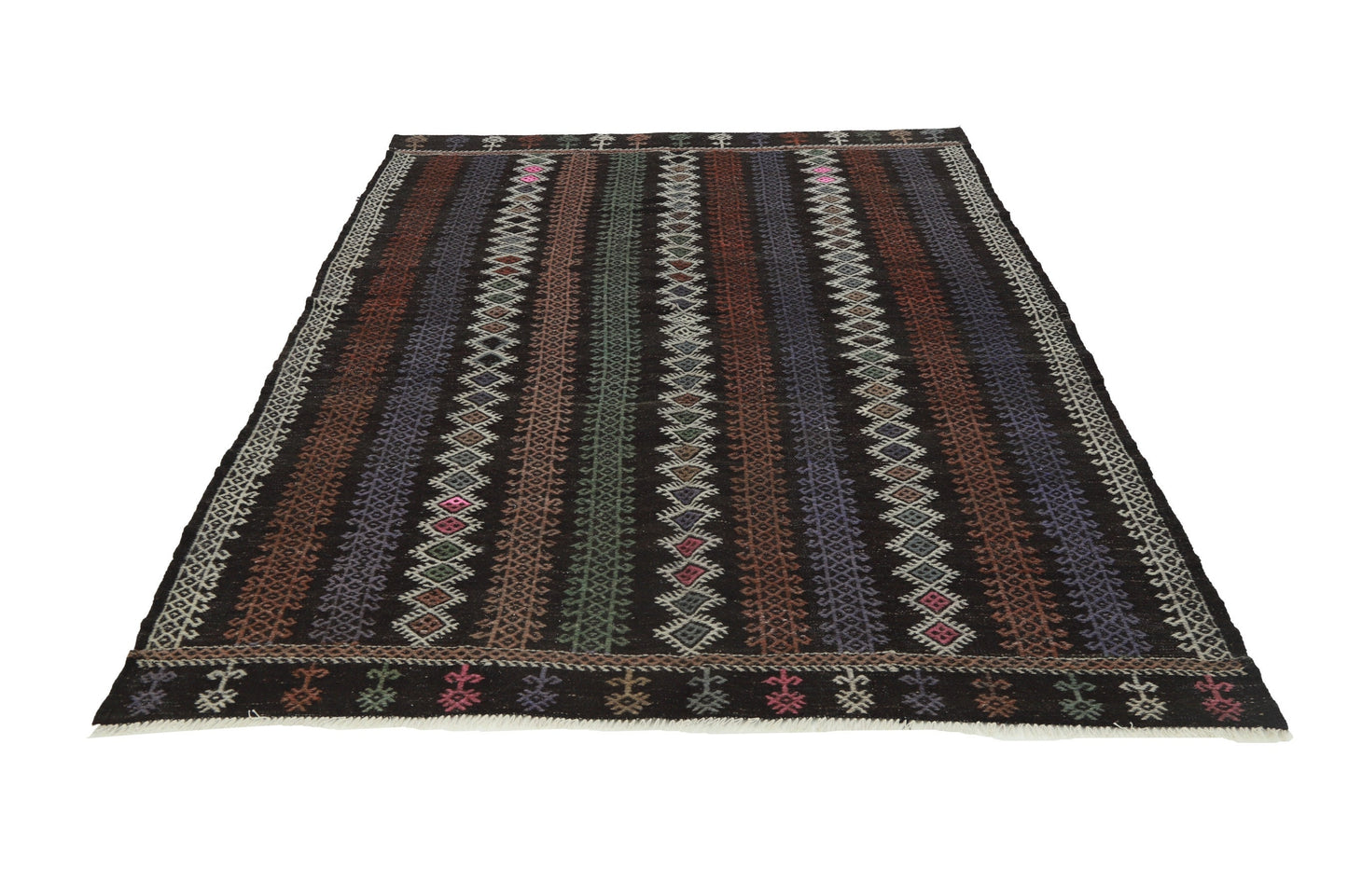 6x8 KİLİM RUG, TURKİSH Vintage Kilim rug, Handmade rug, Eclectic rug, Fine rug, Etsy rug, Ethnic rug ,Bedroom rug ,Anatolia rug,8187