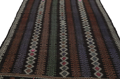 6x8 KİLİM RUG, TURKİSH Vintage Kilim rug, Handmade rug, Eclectic rug, Fine rug, Etsy rug, Ethnic rug ,Bedroom rug ,Anatolia rug,8187