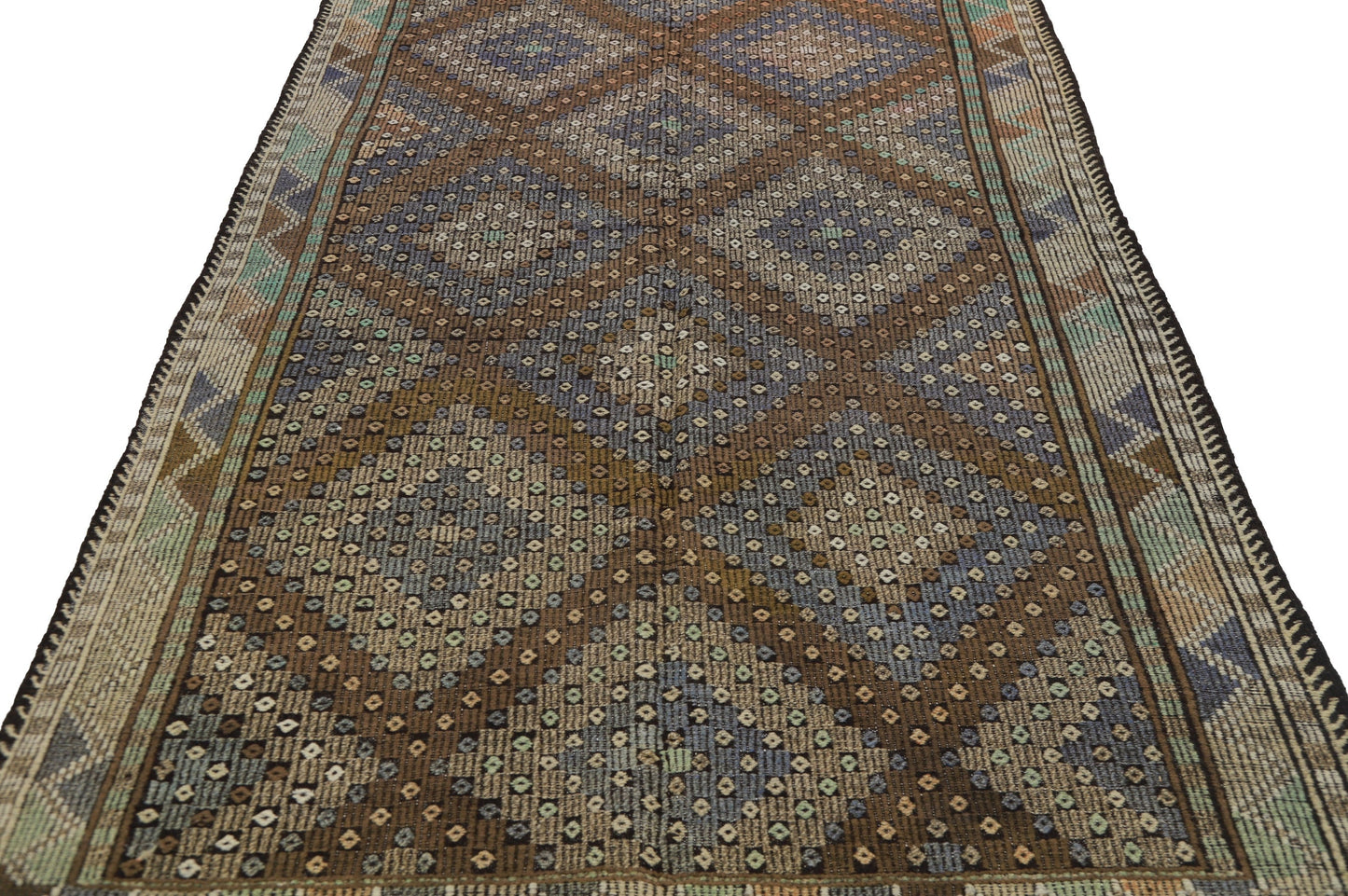 6x9 Kilim rug, Faded rug, Muted rug, Vintage rug, Turkish rug, TURKİSH VİNTAGE KİLİM, Rug for Living room, Handmade, One of a kind ,8186