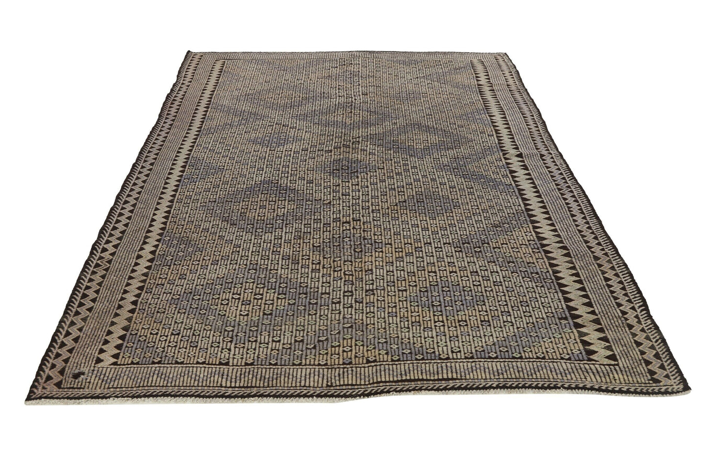 Area Kilim rug, Vintage rug, Turkish rug ,Handmade rug, Antique rug, Unique rug, Kilim rug 6x9, Rustic decor, Living room, 8198