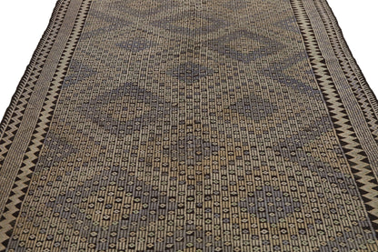 Area Kilim rug, Vintage rug, Turkish rug ,Handmade rug, Antique rug, Unique rug, Kilim rug 6x9, Rustic decor, Living room, 8198