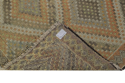 Turkish Kilim rug, Vintage Kilim Rug ,Unique rug, Turkey rug, Embroidery rug, Faded rug ,Muted rug, KİLİM RUG, Farmhouse decor ,8114