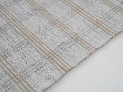 Handmade Area Kilim Rug, Turkish Antique Kilim Rug, Vintage Unique Kilim Rug, Office Rug, Neutral Rug, Gray Rug, Kilim Rug 6x10, 13002