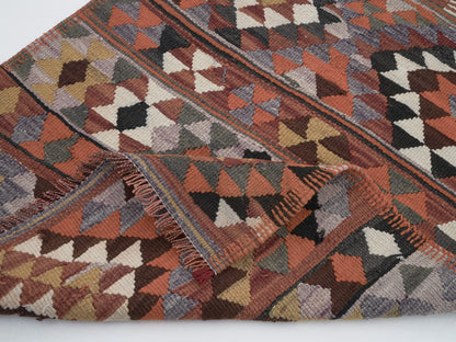 Kilim Runner Rug, Vintage Handmade Runner Rug, Turkish Oushak Runner Rug, Hallway Runner, Runner Rug 3x11, Anatolia Rug, Bohemian Rug, 11409