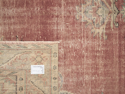 Oushak Area Rug, Turkish Handmade Rug, Vintage Antique Rug, Entryway Rug, Carpet Rug, Anatolia Rug, Bohemian Rug, Turkey Rug, Rug 6x9, 12034